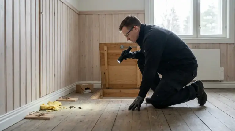 Hiiriä välikatossa